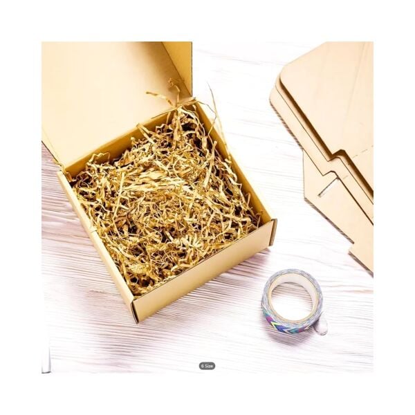 Kilitli E-Ticaret Hediye Kutusu, Kraft Karton Kargo Paketleme Kutusu, 25 Adet, 10x10x5 Cm