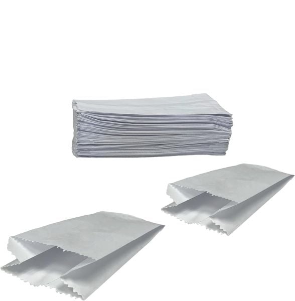 Yağlı (BEYAZ) Dipsiz Kese Kağıdı 15x33 Cm - 500 gr 70 Adet