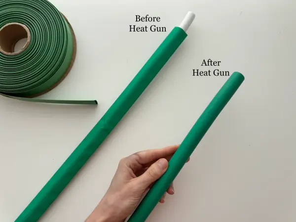 Dev Çiçek Esnek Boru Kılıfı, Isıtılınca Daralan Kılıf 21 mm.