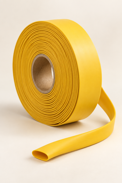 Dev Çiçek Esnek Boru Kılıfı, Isıtılınca Daralan Kılıf 21 mm. Sarı - 2 Metre