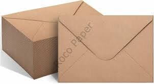 Kraft Davetiye Zarfı 13x18 cm - 50'li