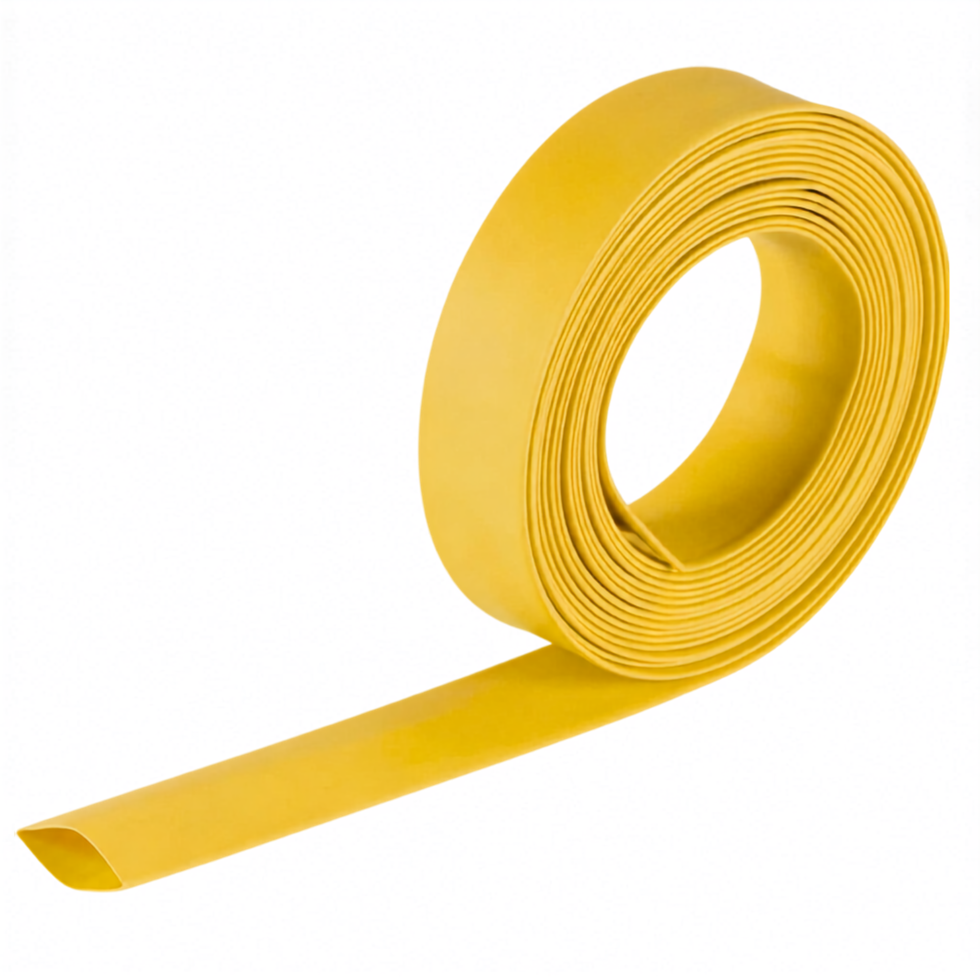 Dev Çiçek Esnek Boru Kılıfı, Isıtılınca Daralan Kılıf 21 mm. Sarı - 3 Metre