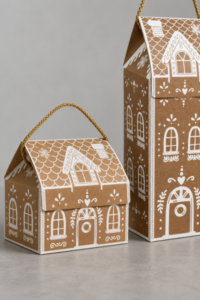 Gingerbread Ev Kutu Seti Paket 1'li