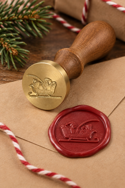 Prinç Mühür - Yeniyıl Temalı 2.5 cm Noel Baba