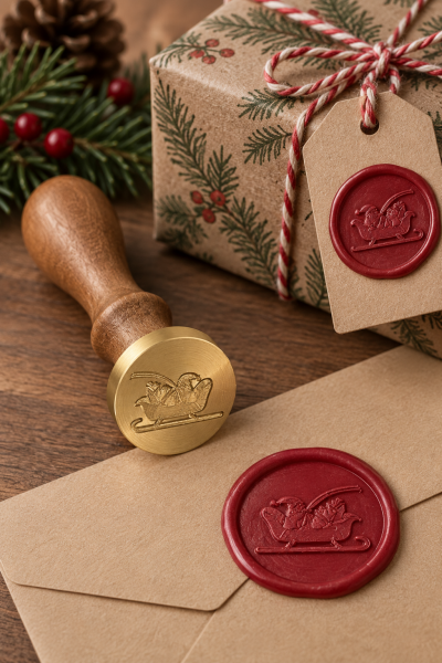 Prinç Mühür - Yeniyıl Temalı 2.5 cm Noel Baba