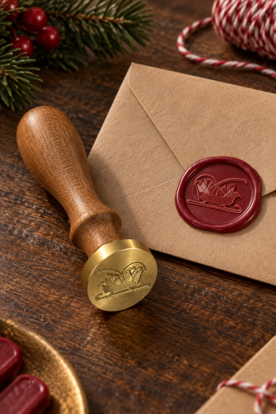 Prinç Mühür - Yeniyıl Temalı 2.5 cm Noel Baba