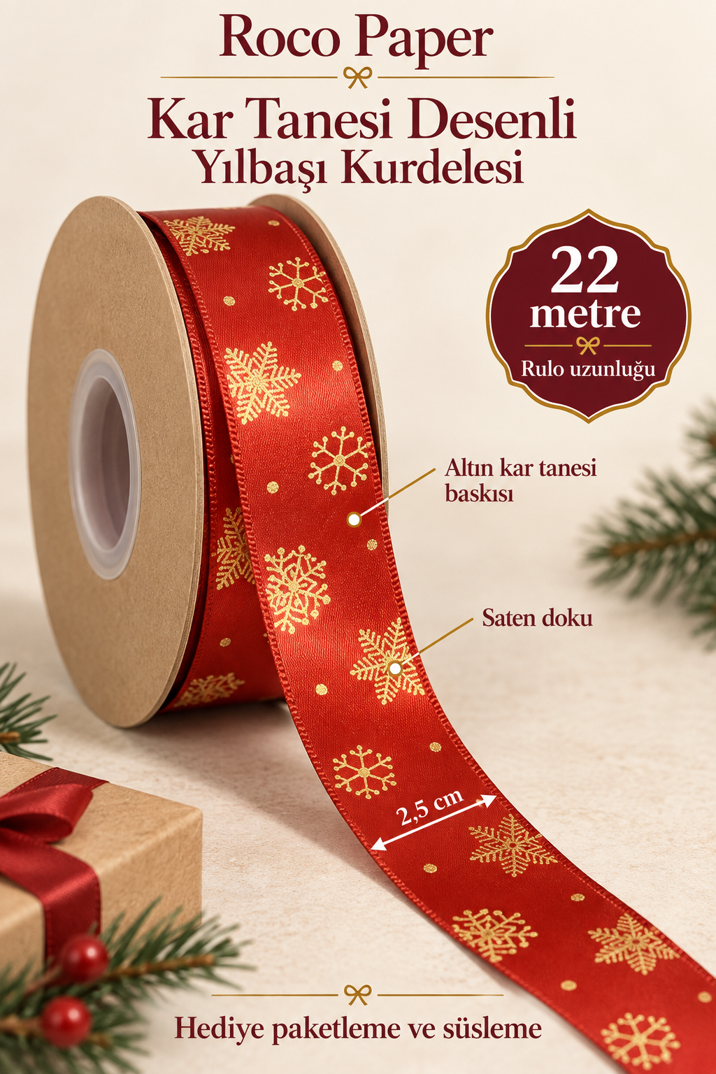 Kurdele kırmızı
