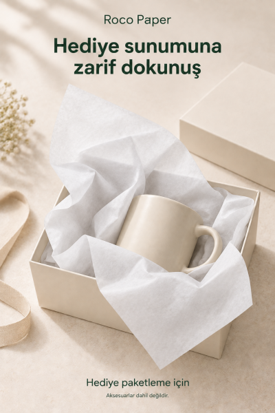 Pelur Kağıt 50x70 cm 10 Adet Beyaz