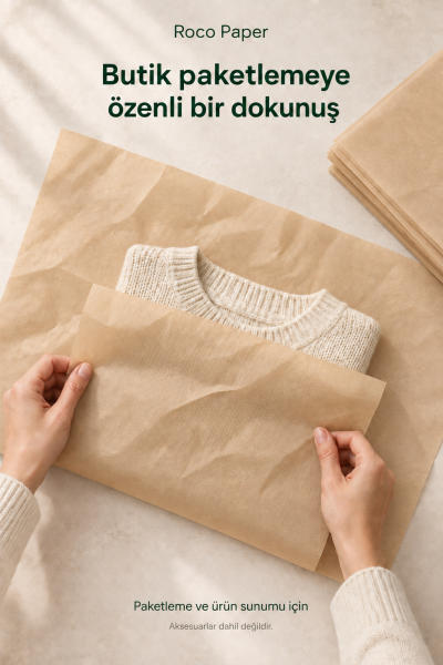 Pelur Kağıt 50x70 cm 10 Adet Kraft
