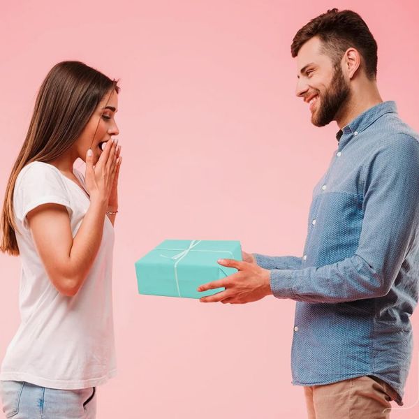 Pelur Kağıt - Hediye ve Çiçek Paketleme Kağıdı, 25’li Paket, 50x70 cm, Mavi