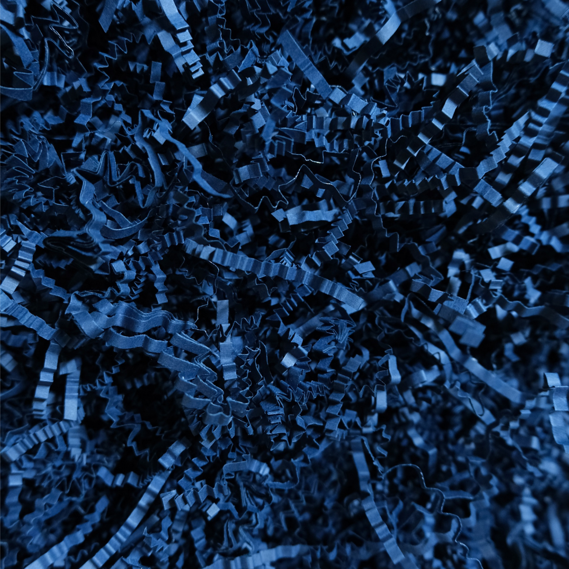 Zigzag Kırpık Kağıt – Lacivert – 1000gr Kutu İçi Süsleme – Kırpıntı Zigzag Z Kağıt