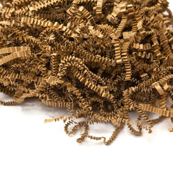 ROCO PAPER Zigzag Kırpık Kağıt – Kraft – 1000gr Kutu İçi Süsleme – Kırpıntı Zigzag Z Kağıt