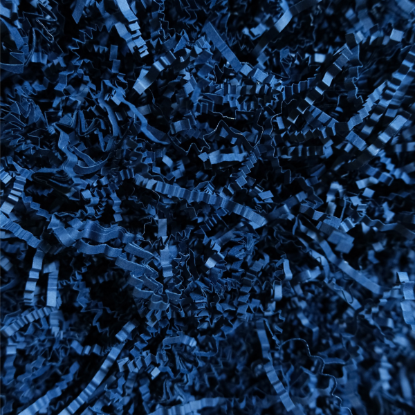 Zigzag Kırpık Kağıt – Lacivert – 500gr Kutu İçi Süsleme – Kırpıntı Zigzag Z Kağıt