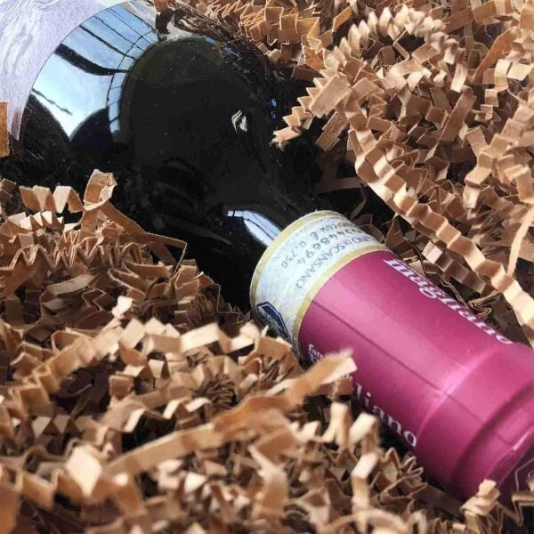 ROCO PAPER Zigzag Kırpık Kağıt – Kraft – 500gr Kutu İçi Süsleme – Kırpıntı Zigzag Z Kağıt