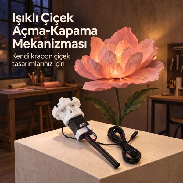 Açılır Kapanır Çiçek Mekanizması