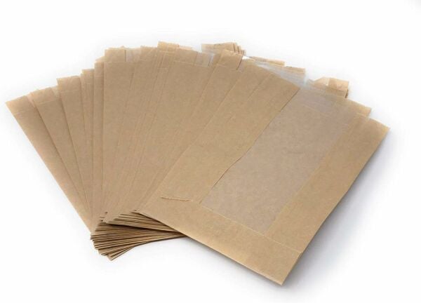 Pencereli Kese Şamua Kağıdı 12x25cm 500gr (120 ADET)