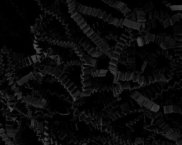 Zigzag Kırpık Kağıt – Siyah – 250gr Kutu İçi Süsleme – Kırpıntı Zigzag Z Kağıt