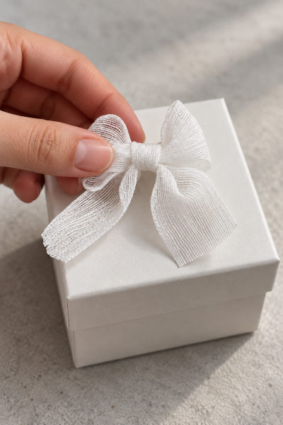 Keten Kurdele Fiyonk 5 cm 25'li Paket