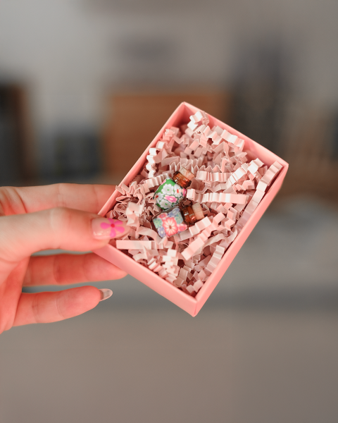 Zigzag Kırpık Kağıt, Hediye ve Kargo Koruma Malzemesi, Ambalaj Dolgu Kağıdı, Süsleme ve Paketleme Kırpıntı Kağıdı, 250 gr, Pembe