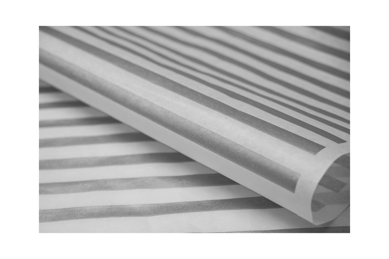 Ambalaj Kağıdı Gümüş Çizgili 40 Gr. 70x100 Cm 10'lu Paket