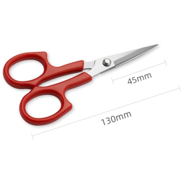 Nakış Makası, Krapon, Eva Çiçek Yapım ve Hobi Makası, Düz Uçlu, 13 Cm