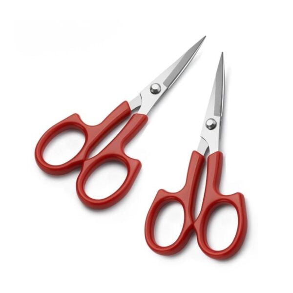 Krapon, Eva Çiçek Yapım ve Hobi Makası, Eğri Uçlu Nakış Makası, 13 Cm