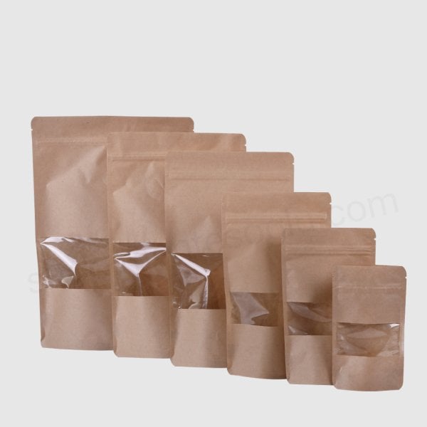 Doypack Ambalaj 13x22x4 Cm (50'Lİ PAKET)