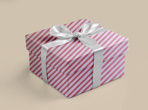 Kırmızı Verev Beyaz Ambalaj Kağıdı Seti | 10 Rulo Kağıt (70x100 Cm)-12 Rafya-20m İp-Bant ve Makinesi