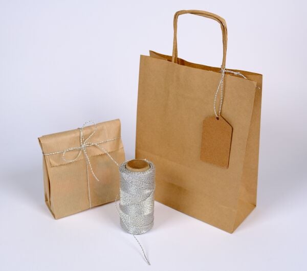 Gümüş Renkli Dekoratif İp - 100 m, Hediye Paketleme, Süsleme ve El İşi Malzemesi, DIY İpi