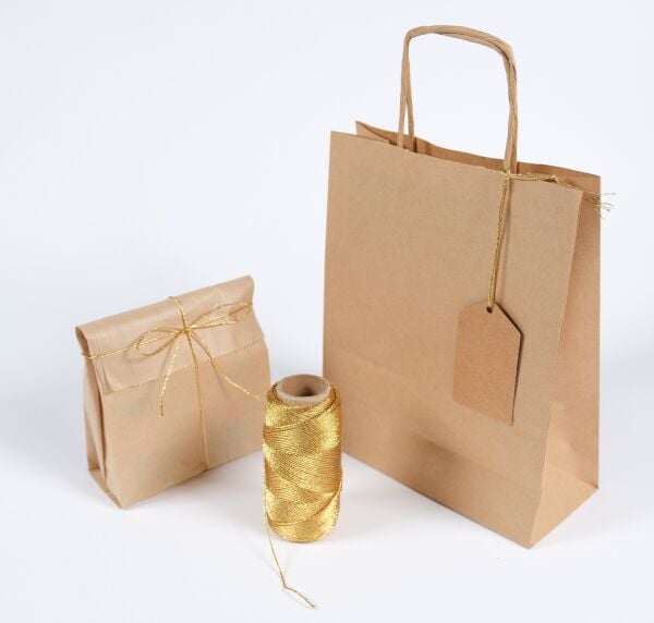 Altın Renkli Dekoratif İp - 100 m, Hediye Paketleme, Süsleme ve El İşi Malzemesi, DIY İpi