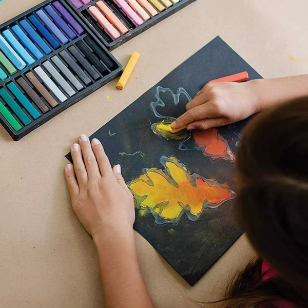 ShinHan SH Soft Pastel Boya Seti, Yüksek Pigmentli, Krapon Pastel Boya ve Hobi Kalemleri, Canlı Renkler 36lı Paket