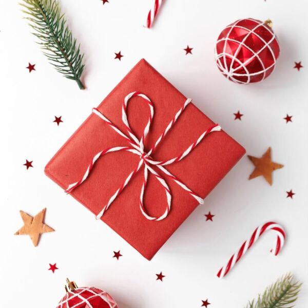 Hediye Paketleme ve Ambalaj İpi, Marteniçka, Paket İpi, 200 M (TWINE BAKER) Kırmızı-Beyaz