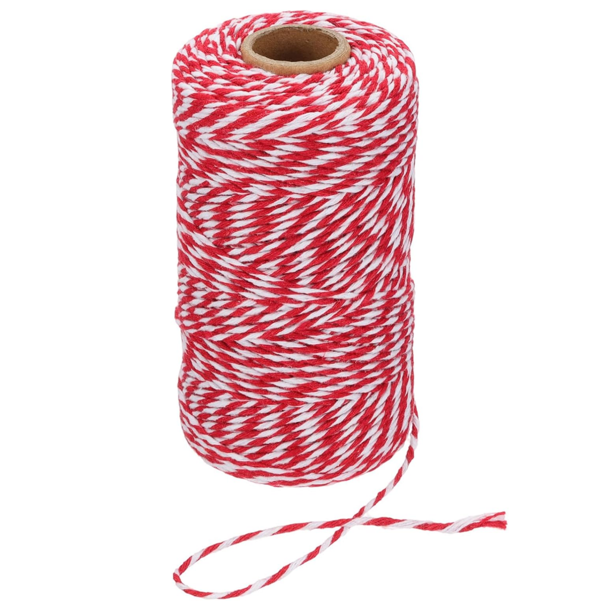 Hediye Paketleme ve Ambalaj İpi, Marteniçka, Paket İpi, 200 M (TWINE BAKER) Kırmızı-Beyaz