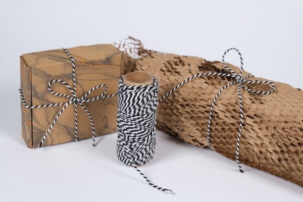 Hediye Paketleme ve Ambalaj İpi, Marteniçka, Paket İpi, 200 M (TWINE BAKER) Siyah-Beyaz