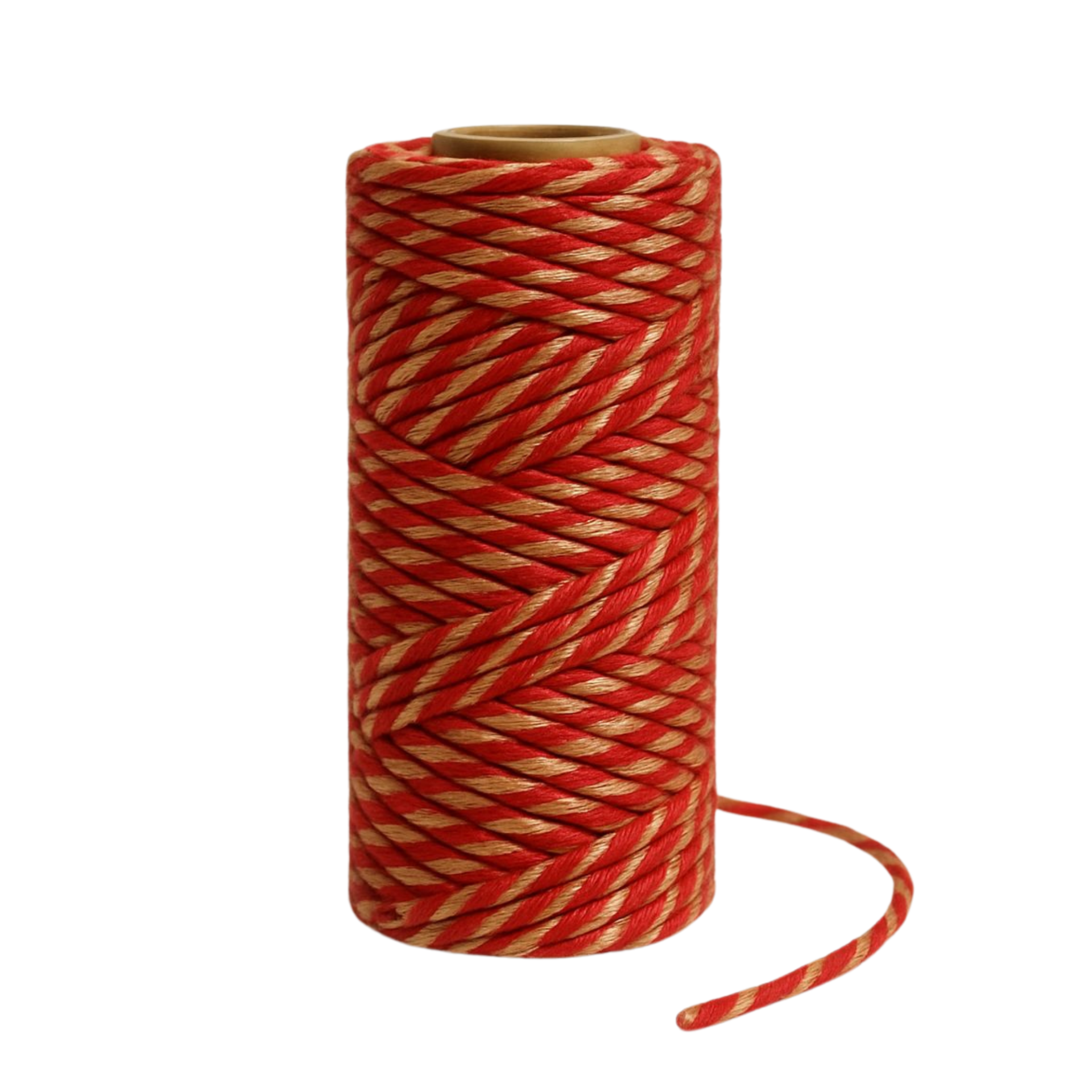 Hediye Paketleme ve Ambalaj İpi, Marteniçka, Paket İpi, 200 M (TWINE BAKER) Kırmızı-Kraft