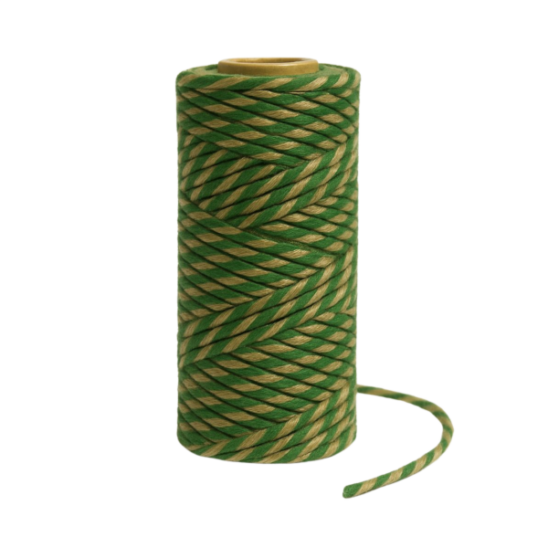 Hediye Paketleme ve Ambalaj İpi, Marteniçka, Paket İpi, 200 M (TWINE BAKER) Yeşil-Kraft