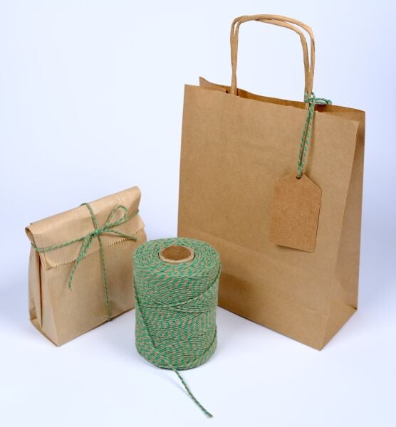 Hediye Paketleme ve Ambalaj İpi, Marteniçka, Paket İpi, 200 M (TWINE BAKER) Yeşil-Kraft