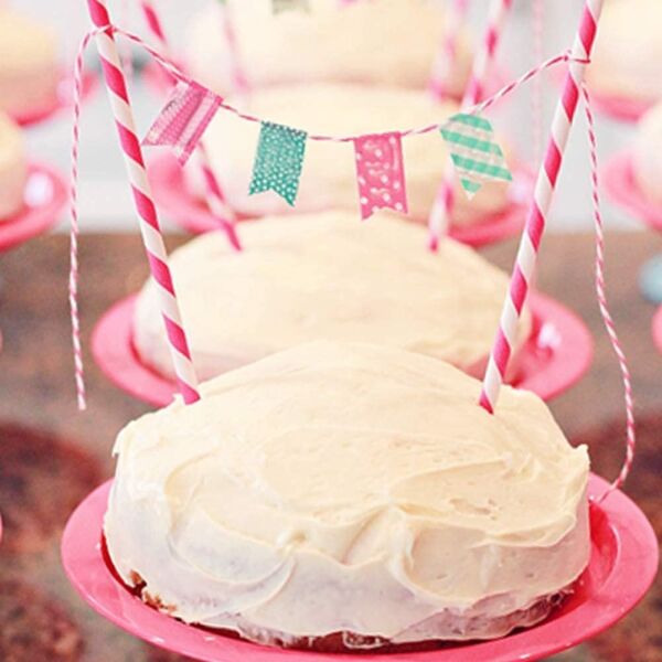 Hediye Paketleme ve Ambalaj İpi, Marteniçka, Paket İpi, 200 M (TWINE BAKER) Pembe-Beyaz