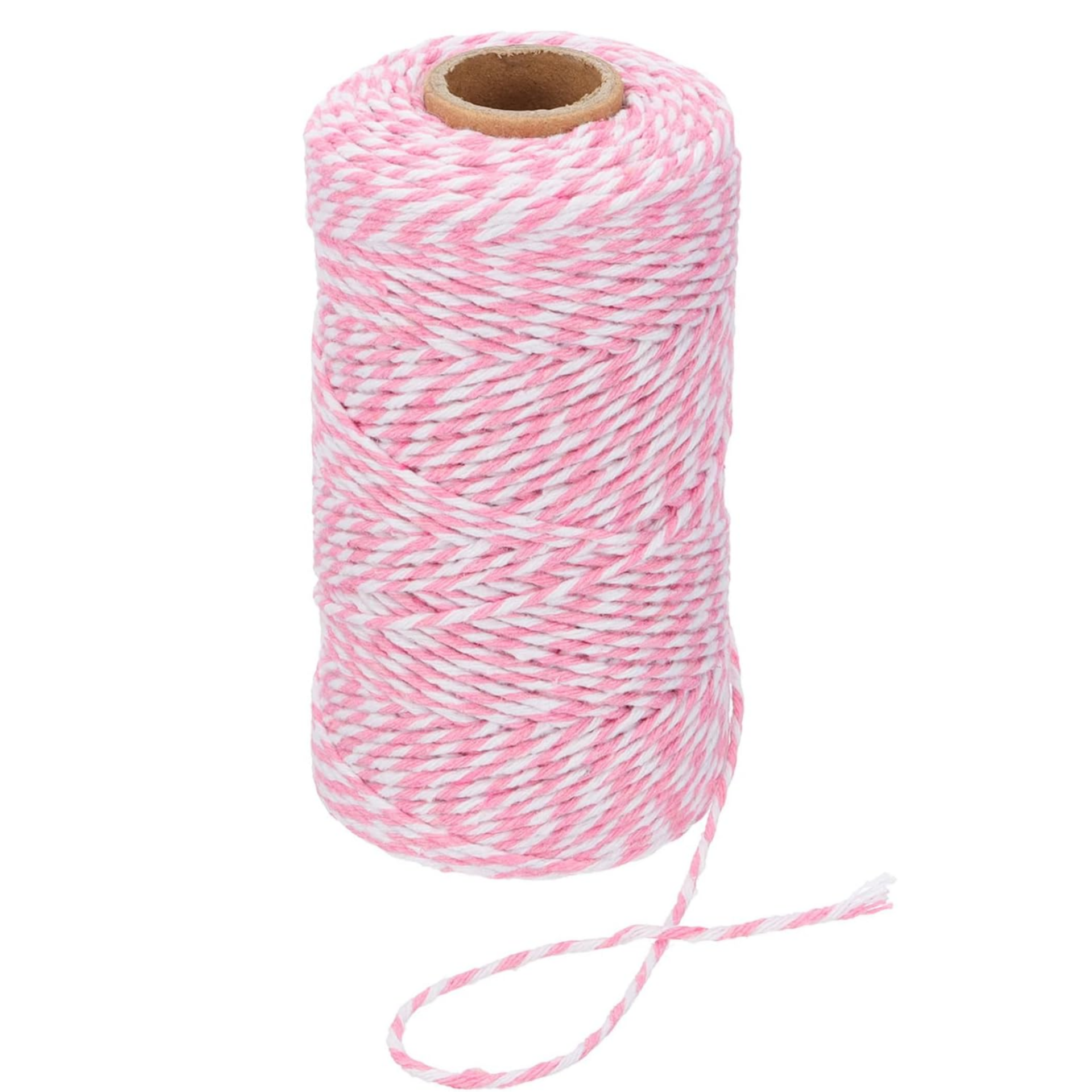 Hediye Paketleme ve Ambalaj İpi, Marteniçka, Paket İpi, 200 M (TWINE BAKER) Pembe-Beyaz