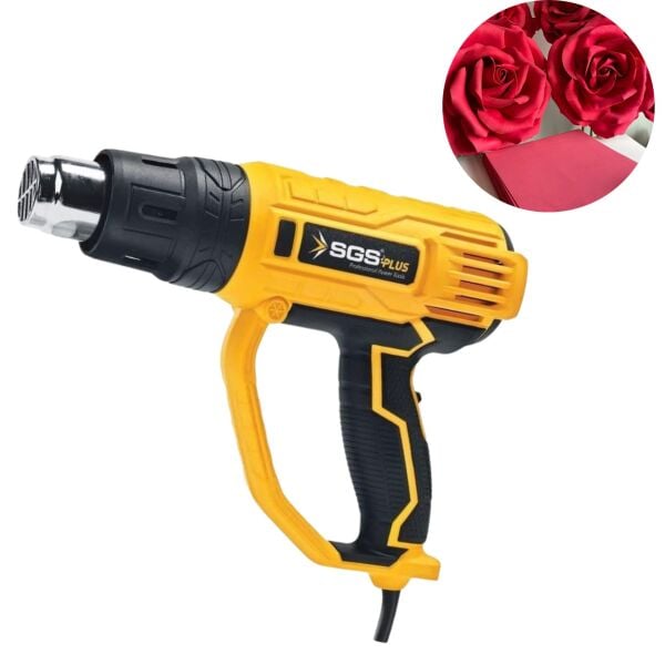 SGS 2000W Sıcak Hava Tabancası (5215) – Eva Çiçek Yapım, Boya Sökme, Boru Bükme ve Isıtma Aracı